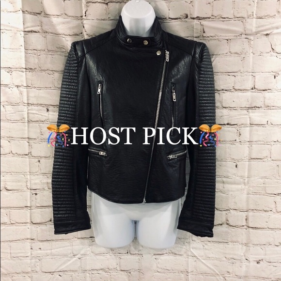 Zara Jackets & Blazers - 🎊🎉HP🎉🎊Zara Faux Leather Women’s Moto Jacket w/ Measurements in Photos 💫